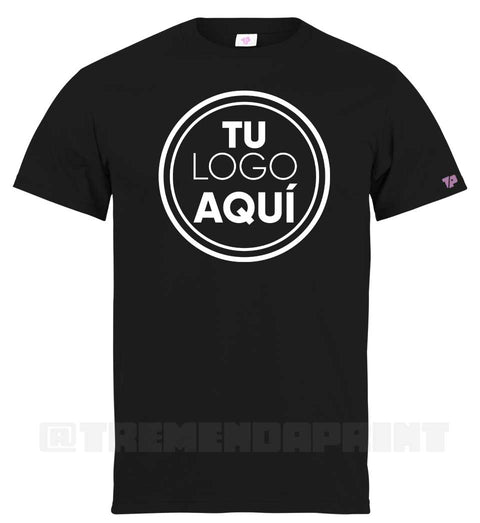 Polera Unisex Con Logo Grande en Pecho