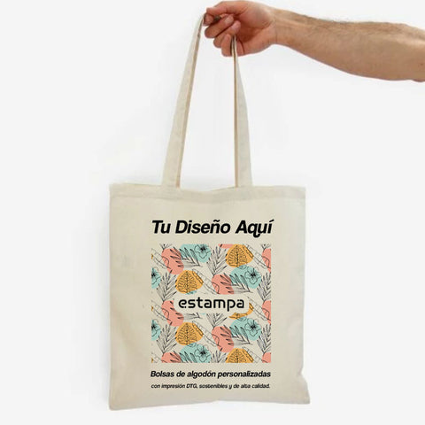 Bolsas de Algodón Ecológicas con Estampado